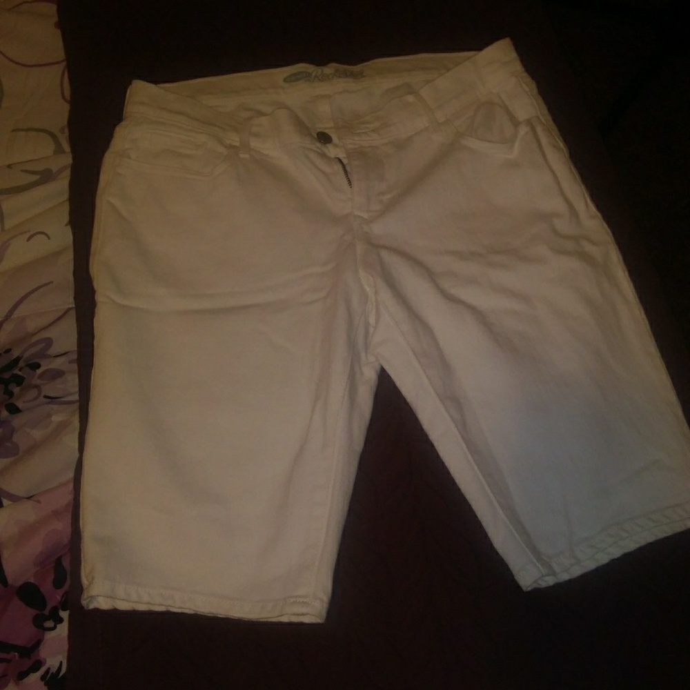 White Shorts